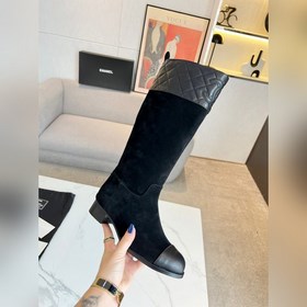 2024 Chanel осенне-зимний must-have： длинные ботинки в стиле мото