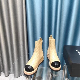 Высокое качество. CHANEL/Шанель, новая модель ботинок на осень-зи