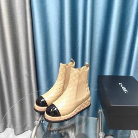 Высокое качество. CHANEL/Шанель, новая модель ботинок на осень-зи