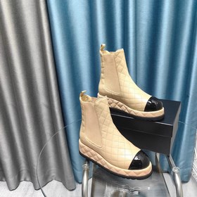 Высокое качество. CHANEL/Шанель, новая модель ботинок на осень-зи