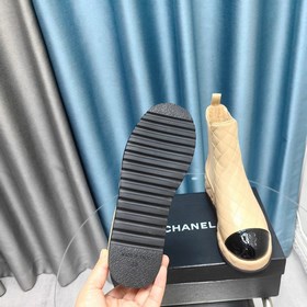 Высокое качество. CHANEL/Шанель, новая модель ботинок на осень-зи