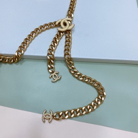 chanel 23 кожаный поясной кошелек с латунными деталями, модный и 