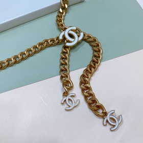 chanel 23 кожаный поясной кошелек с латунными деталями, модный и 