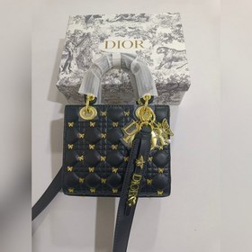 Новая модель Butterfly My ABCDior – сумка из черной кожи с четыр