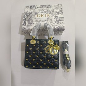 Новая модель Butterfly My ABCDior – сумка из черной кожи с четыр