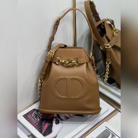 Dior 2024 Новая модель Dior Oblique сумка-бакет из импортной кожи