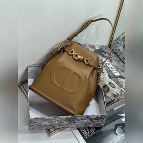 Dior 2024 Новая модель Dior Oblique сумка-бакет из импортной кожи