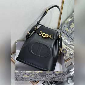 Dior 2024 Новая модель Dior Oblique сумка-бакет из импортной кожи