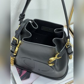 Dior 2024 Новая модель Dior Oblique сумка-бакет из импортной кожи