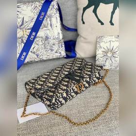 S5620CTZQ-M928-TU）-3014 Dior классическая сумка из канваса с цепо