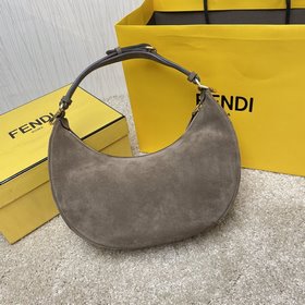 Название： FENDI Grahy Сумка в форме полумесяца Качество： высокок