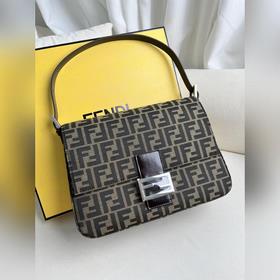 Старая монета Vintage FENDI ретро сумка из кожи с матовым покрыти