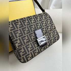 Старая монета Vintage FENDI ретро сумка из кожи с матовым покрыти