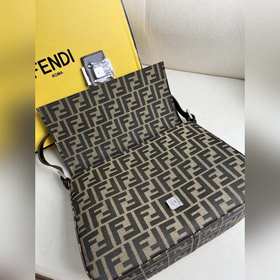 Старая монета Vintage FENDI ретро сумка из кожи с матовым покрыти