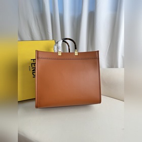 Большой коричневый FéI TOTE сумка «Солнечная сумка» Коричневая ко