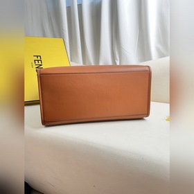 Большой коричневый FéI TOTE сумка «Солнечная сумка» Коричневая ко