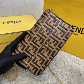 Название： Кожаный бумажник Fendi из трех предметов Качество： ориг