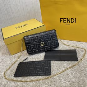 Название： Кожаный бумажник Fendi из трех предметов Качество： ориг
