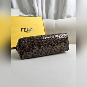 Сверкающие блестки Маленькая сумка Fendi First, ткань, полностью 