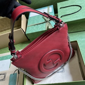 Сумка Gucci Blondie из серии Blondie в оригинальной зеленой короб