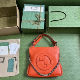 Сумка Gucci Blondie из серии Blondie в оригинальной зеленой короб