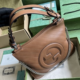 Сумка Gucci Blondie из серии Blondie в оригинальной зеленой короб