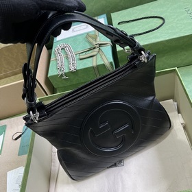 Маленькая сумка Gucci Blondie из серии Blondie в оригинальной зел