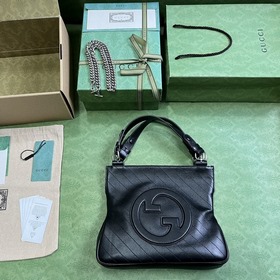 Маленькая сумка Gucci Blondie из серии Blondie в оригинальной зел