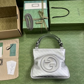 Сумка Gucci Blondie из серии Blondie в оригинальной зеленой короб