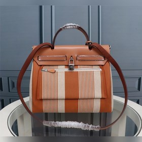 (Внутренний шов H коричневый) Hermès Herdag Импортная водонепрони