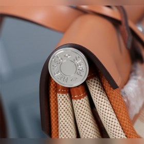 (Внутренний шов H коричневый) Hermès Herdag Импортная водонепрони