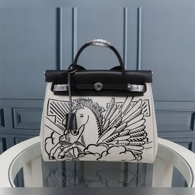(Внутренний шов черного цвета) Hermès Herdag Импортная водонепрон