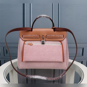 (Внутренний коричнево-красный) Hermès Herdag Импортная водонепрон