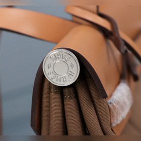(Серый/коричневый внутренний шов) Hermès Herdag Импортная водонеп