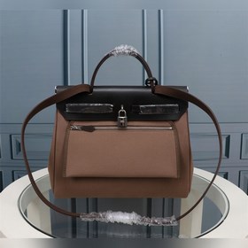 (Серый/черный внутренний шов) Hermès Herdag Импортная водонепрони