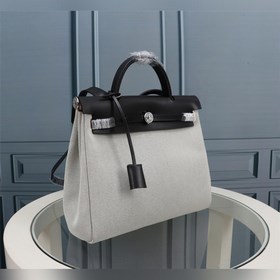 (Черный/белый внутренний шов) Hermès Herdag Импортная водонепрони