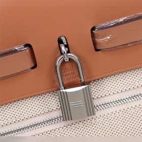 (Абрикосовый цвет с внутренними швами) Hermès Herdag Импортная во