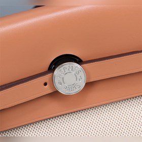 (Абрикосовый цвет с внутренними швами) Hermès Herdag Импортная во