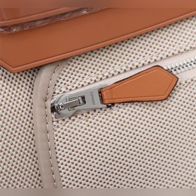 (Абрикосовый цвет, льняная ткань) Hermès Herdag Импортная водонеп
