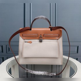 (Абрикосовый цвет, льняная ткань) Hermès Herdag Импортная водонеп