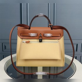(Молочно-белый) Hermès Herdag Импортная водонепроницаемая сумка и