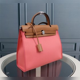 (Цветок вишни) Hermès Herdag Импортная водонепроницаемая сумка из