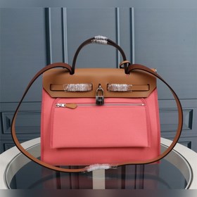 (Цветок вишни) Hermès Herdag Импортная водонепроницаемая сумка из