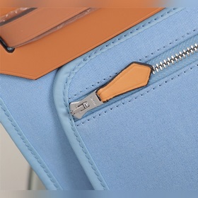 (Лляная синь) Hermès Herdag Импортная водонепроницаемая серия из 