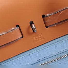 (Лляная синь) Hermès Herdag Импортная водонепроницаемая серия из 