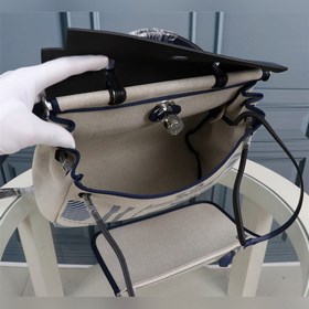 (Внутренний синий) Hermès Herdag Импортная водонепроницаемая сумк