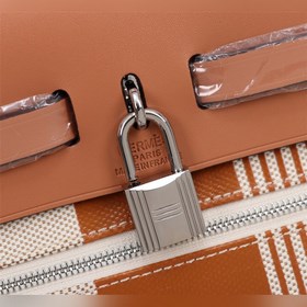 (Внешний шов H коричневый) Hermès Herdag Импортная водонепроницае