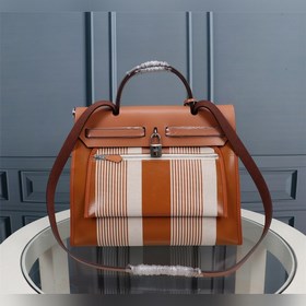(Внешний шов H коричневый) Hermès Herdag Импортная водонепроницае