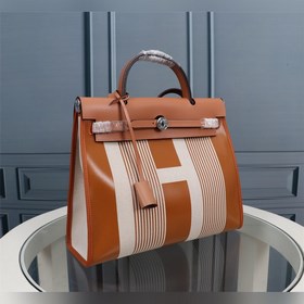 (Внешний шов H коричневый) Hermès Herdag Импортная водонепроницае