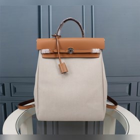 (Абрикосовый) Холщовая сумка Herbag, универсальная Размеры： длина
